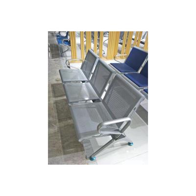 China Modern Unique Design Public Steel Three Seater Waiting Chair for sale