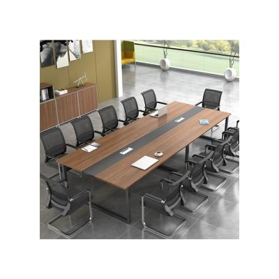 China Custom Commercial Extendable Luxury Wood Office Conference Table Conference Table Fashionable Desk for sale