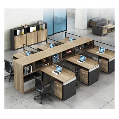 China New Expandable Top Interior Sales Office Modern Staff Office Location for sale