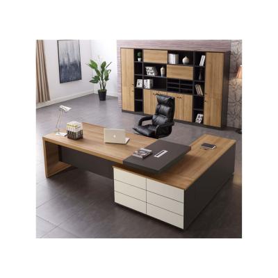 China Expandable Office Manager CEO Desk Boss Design Luxury Executive for sale