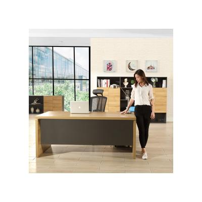 China Wholesale High Quality Luxury Extendable Boss Table And Chair Office Furniture for sale