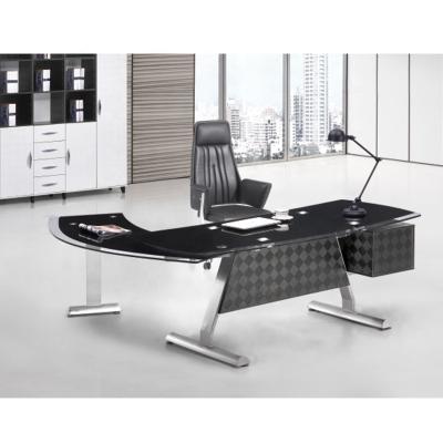 China Modern Design Executive Office Table Director's Office Glass Table for sale