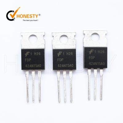 China FDP42AN15A0 transistor - FET MOSFET transistor - N-CH single MOSFET transistor 150V 5A/35A TO220-3 FDP42AN15A0 for sale