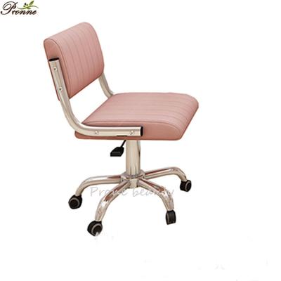 China The other 2022 new style Pronne beauty salon worker stool wick technician manicure chair with wheels for sale