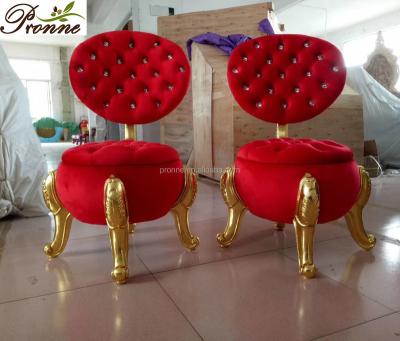 China Modern Luxurious Salon Master Chair Pedicure Stool With Back for sale