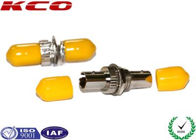 China Faser-optischer Adapter ST/PC Millimeter, St.-St.-Adapter-Faser-Optikfaser zum Punkt zu verkaufen