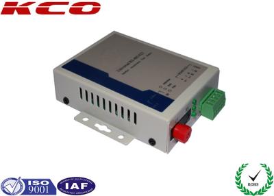 China RS232 Fiber Optic Modem , RS422 RS485 Fiber Optic Converter FC UPC for sale