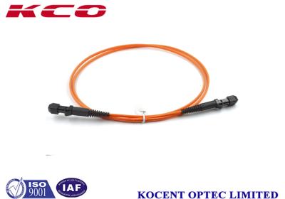 China OM1 orange MT-RJ/UPC-fiberoptischer Verbindungskabel-Durchmesser 3.0mm PVCs LSZH zu verkaufen