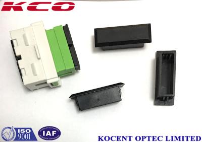 China Casquillo apto OM2 con varios modos de funcionamiento OM3 OM4 del SC del adaptador DX del duplex del SC del casquillo del adaptador del duplex de KCO-SCD-CAP-B en venta