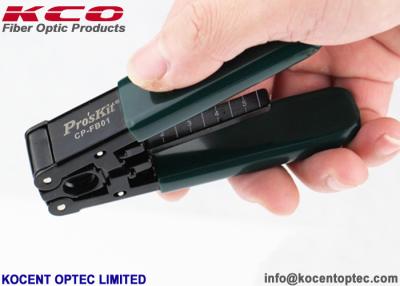 Κίνα FTTH Drop Cable Stripper / εργαλεία οπτικής ινών Drop Cable Crimping Tools CP-FB01 FTTH CATV προς πώληση