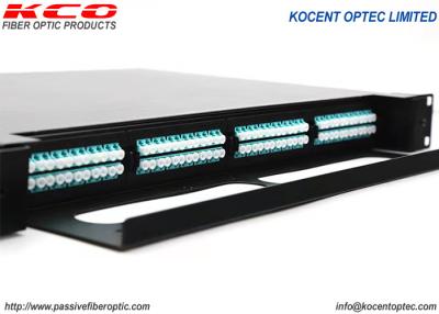 China 96fo High Denity LC Duplex ODF MPO MTP Patch Panel Zeichnung Typ 1U Rackmount zu verkaufen