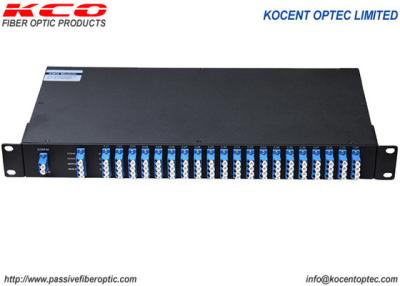 China Modo 40CH Rackmount ótico passivo da rede PON de DWDM único à venda