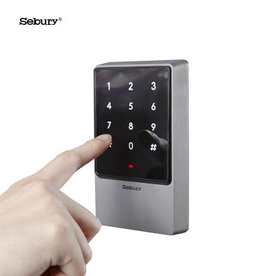 China IP68 125KHz Outdoor Waterproof and 13.56MHz Metal RFID System Frequency Standalone Access Control Card Reader for sale