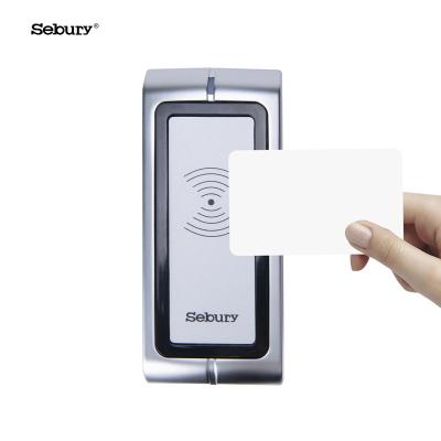 China Metal Sebury Narrow Door Using Waterproof 13.56Mhz Access Card Reader IC M Card Reader for sale