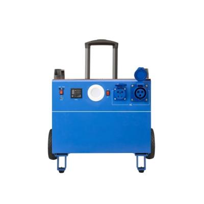 China Type C LiFePO4 Portable Camping Power 3000w Mobile Power Station for sale