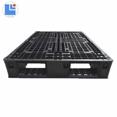 China Single Faced Customized 3 Ton To 5 Ton Durable Plastic Pallet For Warehouse Cargo for sale