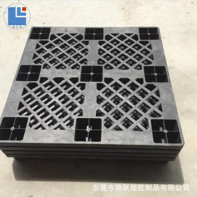 China Single Sided Style And Entry Single Sided Type 4-Way 9 Feet Export Flat Plastic Cargo Pallet for sale