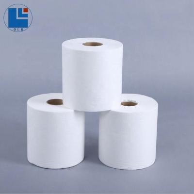 China Sustainable Cleaning Liners Cellulose Polyester Jumbo Roll Automotive Spin Cloths for sale