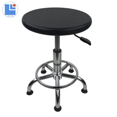 China Contemporary promotional esd lab stools / used cleanroom leather chair stainless steel antistatic chair for sale