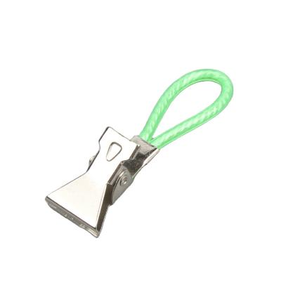 China Popular Modern Wholesale Silver Metal Beach Towel Curtain Accessories Clips, Kitchen Hook Towel Clip for sale