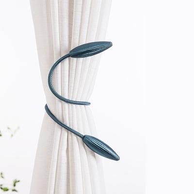 China CLASSIC Newest Design Top Quality Tie Backs Fancy Magnetic Decorative Curtain Tiebacks for sale