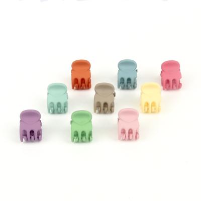 China Matte Candy Color Acrylic Hair Clip Smart Casual Hot Sale Cute Colorful Claw for sale