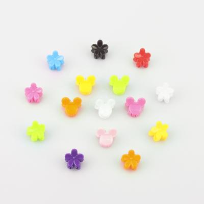 China Wholesale Simple Popular Mini Plastic Hair Clip Claw Cute Summer Fashion for sale