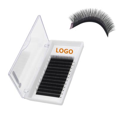 China Korean Silk Yy Double Lashes Natural Soft PBT Y-shaped Extension Tips 2D Volume Eyelash Auto-Graft Extension for sale