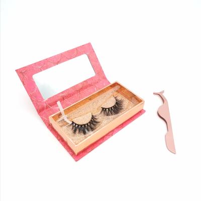 China Wholesale Soft Fluffy Winged Silk Mink Eyelash Bulk 15mm 20mm Strip Private Label 3d Eyelashes Silk Vendor 25mm for sale