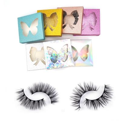 China Double 3D Layered Best Selling Synthetic False Eyelash Lashes Faux 3d Mink Eyelashes 3D Silk Eyelash Seller for sale