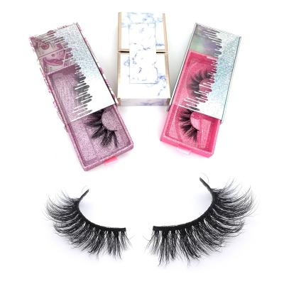 China Fake Mink Lashes Custom 3d 5d Fake Mink Eyelashes Vegan Tape Wholesale 3D Volume Effect Full Good Quality for sale