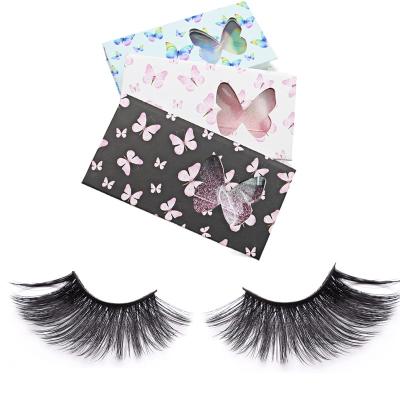 China Soft Strip/Lightweight/Comfortable Newcomer 3d Eyelashes Vendor Custom Lash Packaging Faux Mink Eyelashes Customized Logo for sale