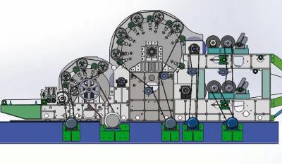 China equipamento de cardadura de lãs não tecidas do tipo de 800kg/h Hongyi para o tapete à venda