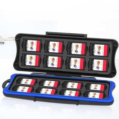 China 1. Store 16 Game Cards 2. High Quality ABS Material Game Card Storage Box with 16 Game Card Slots Holder for Nintendo Switch for sale