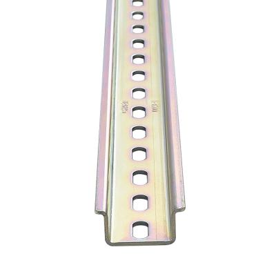 China Hot sale standard 35mm stainless steel rail din heavy guide rail support rail for sale