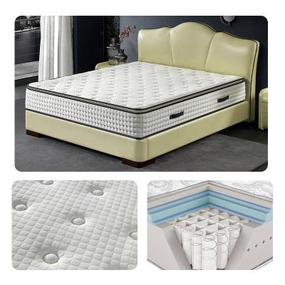 Chine Factory Supply Custom King Queen Size Custom Pocket Spring Mattress Hotel Pocket Spring Bed Mattress à vendre