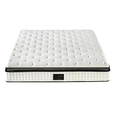 Chine Durable Roll Compress Memory Foam 5 Zone Pocket Spring Hotel Mattress à vendre