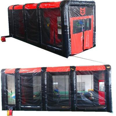 China Portable Tunnel Tent Freestanding Rooms Air Blow Up Custom Functional Inflatable Tunnel Construction Tent For Events for sale