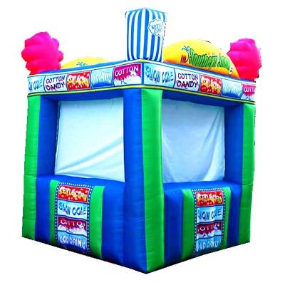 China Advertising Outdoor Portable Inflatable Movable Bar Booth/Kiosk Inflatables, Constant Air Inflatable Sell Room, Candy Tent House For Commercial Use for sale