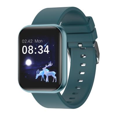 China P85 Touch Screen Body Temperature Blood Oxygen Test Smartwatch Full Touch Screen Smart Wristband Reloj for sale