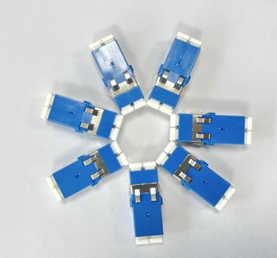 China Use in Patch Panel LC UPC Single Mode Fiber Coupler LC Duplex Bowback Adapter for sale