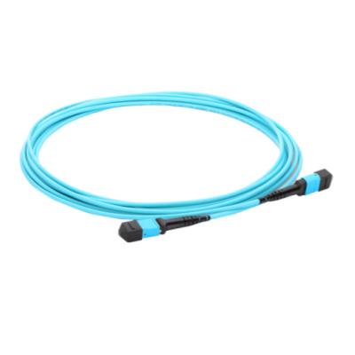 China FTTH FTTH OM3 MPO LC Fiber Optic Patch Cord for sale