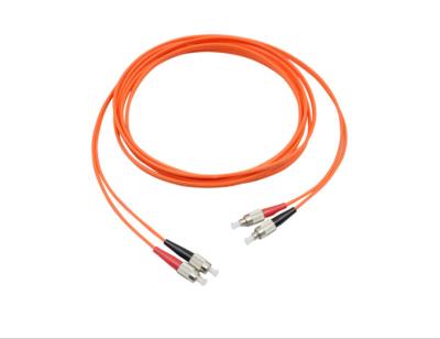 China The Use In Patch Panel FC-ST Multimode Duplex Fiber Optic Patch Cable Jumper Cable for sale