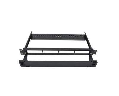 China Use in High Density Removable Fiber Optic Patch Panel 1U 19inch Rack Mount ODF MPO Patch Panel for sale