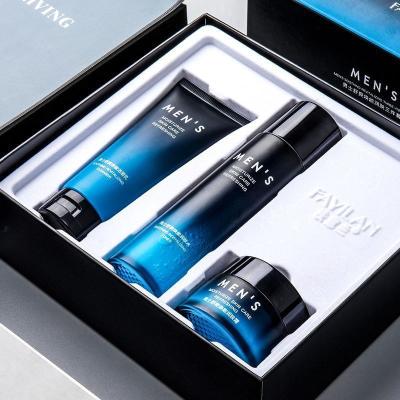 China High Quality Professional Men's Skin Care Product Face Whitening Private Label Skin Care Set Skin Care Set 3pcs Packing Gift for sale