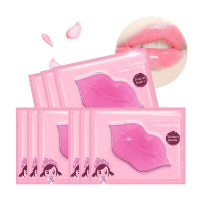 China Moisturizer Factory Sale Pink Remove Dead Skin Anti Aging Moisturizing Plump Lips - Crystal Collagen Lip Mask for sale