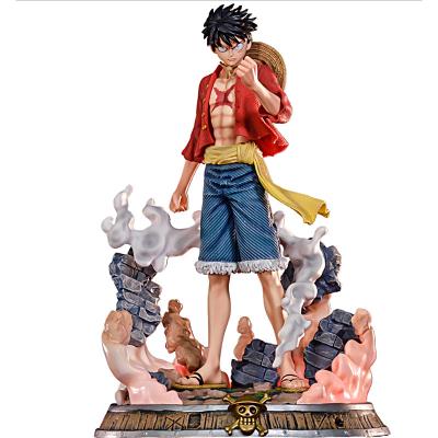 China Cartoon Toy 34cm GK Monkey D Luffy One Piece Action Figure Luffy Action Figure PVC Collectible Model Toy for sale