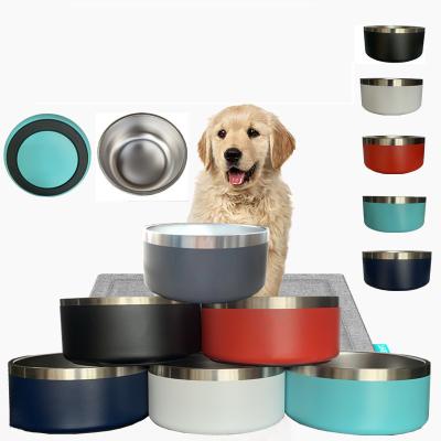 China 2021 Sustainable Luxury Multicolor Designer Custom 32oz 64oz Cat Products Eco Friendly Feeder For Stainless Steel Dog Bowls for sale