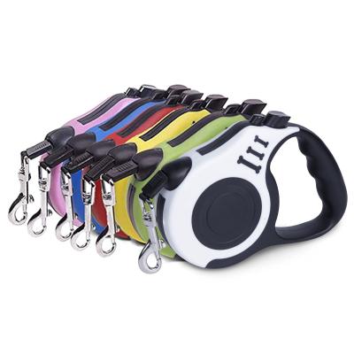 China 3M / 5M Sustainable Retractable Portable Dog Leash For Dogs for sale