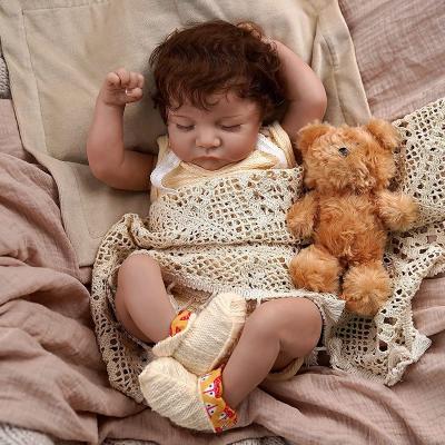 China Changeable Dressing Toddler Realistic Newborn Toy Reborn Baby Doll Levi 17 Inch for sale